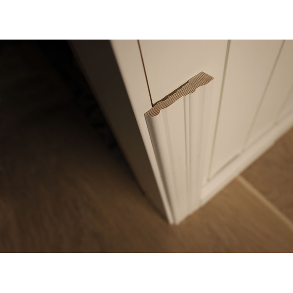 Architrave 15×70×5500 white view 2