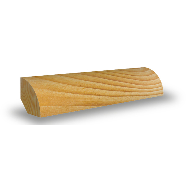 Glazing bead 21×21×2700 natural