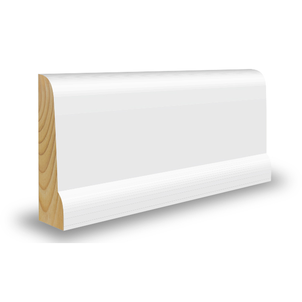 Skirting board 15×45×4400 white