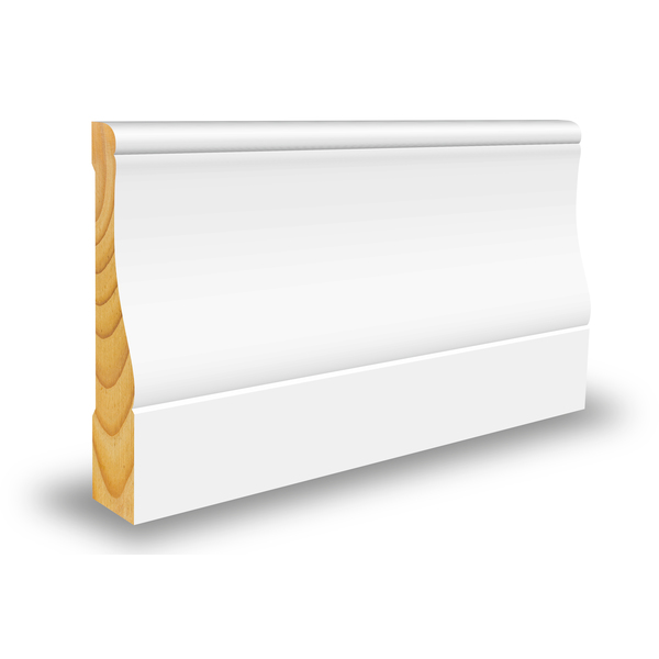 Skirting board 15×58×4400 white