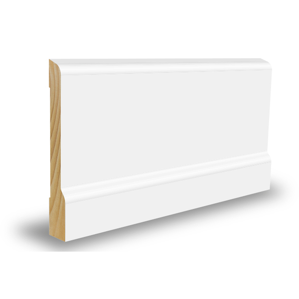 Skirting board 15×70×4400 white