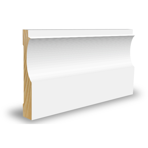 Skirting board 15×70×4400 white