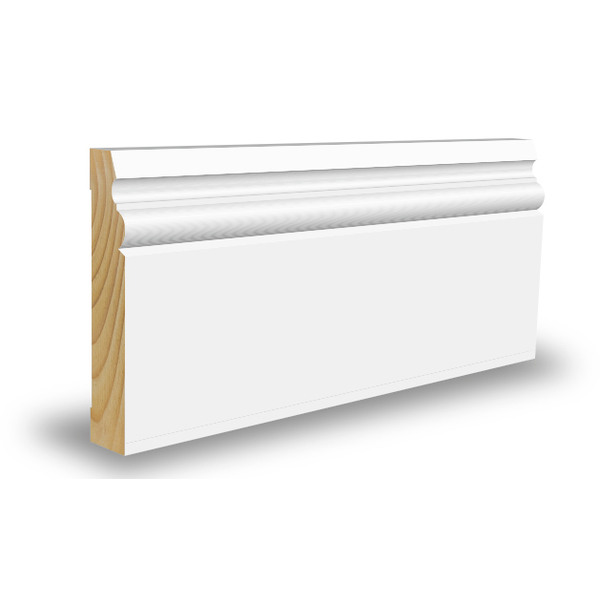 Skirting board 21×95×4400 white