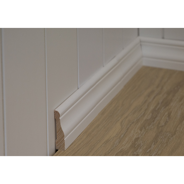 Architrave 15×58×4400 white view 2
