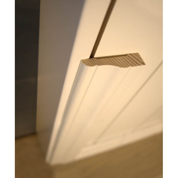 Architrave 15×58×4400 white view 6