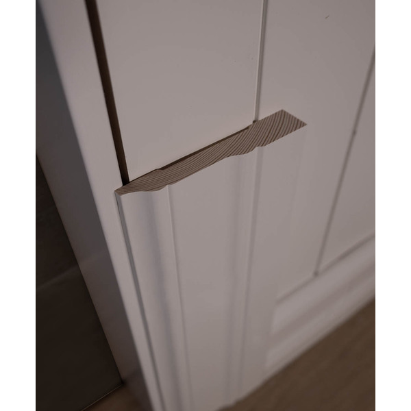 Architrave 21×120×4400 white view 2