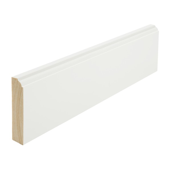 Skirting board 15×70×4400 white
